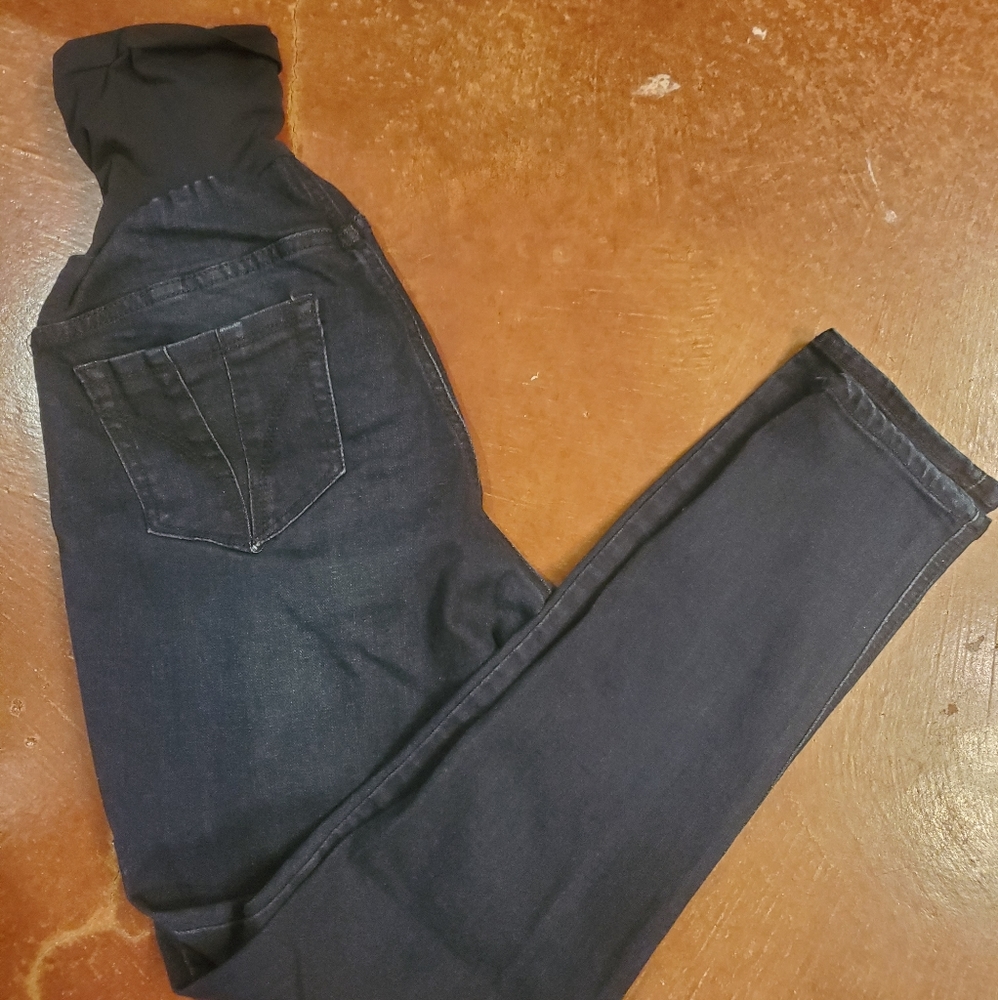 Indigo Blue Maternity Jeans SIZE LARGE